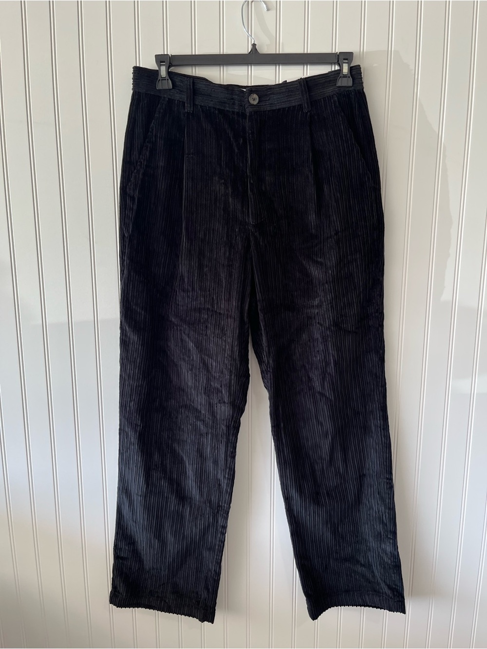 Men's Black Corduroy Pants